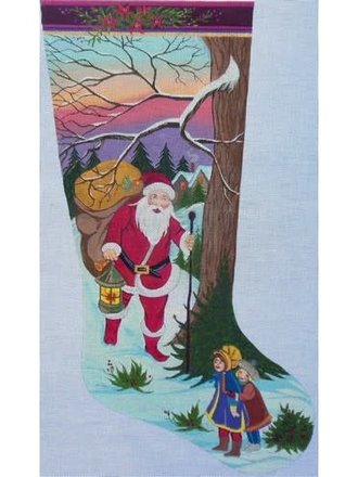 Peter Ashe PAST05 Santa on the Trail