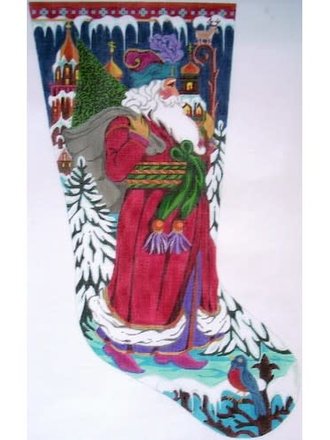 Peter Ashe PAST22 Santa and Deer Staff