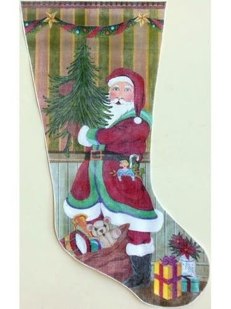 Peter Ashe PAST59 Santa Brings a Tree