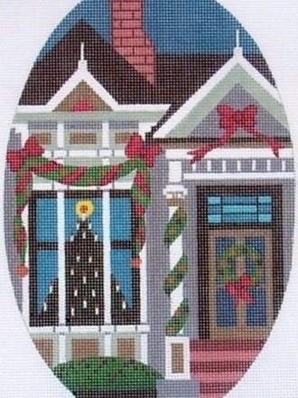 Peter Ashe PAX08 Victorian Christmas Window Oval