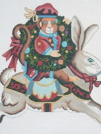 Peter Ashe PAX22 Rabbit with Monkey