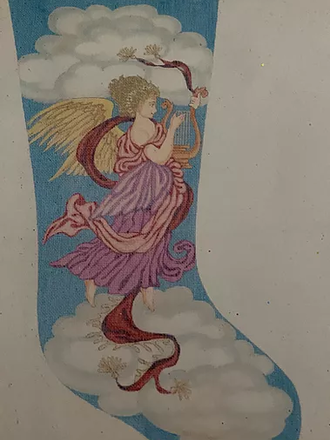 Peter Ashe PAST56A Della Robbia Angel with Clouds