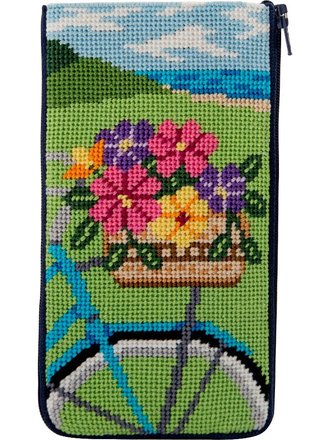 Alice Peterson SZ493 Springtime Ride Eyeglass Case