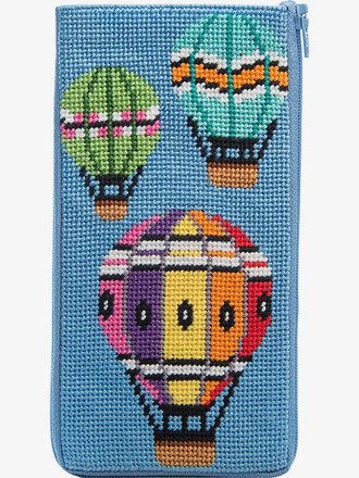 Alice Peterson SZ488 Balloons in Flight Eyeglass Case