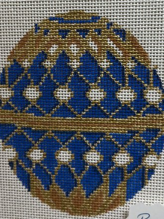 Blueberry Point Canvas BPC05 Blue Faberge Egg