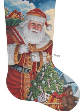 AXS458 Santa Moonlit Arrival, 13 Ct