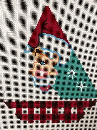 TR10B Santa Face Triangle