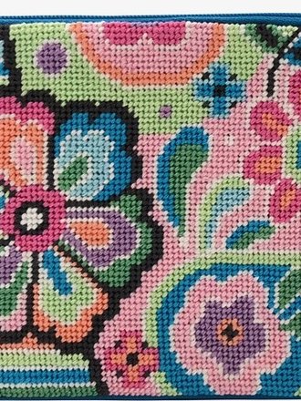 Alice Peterson SZ632 Pastel Floral Paisley Purse Kit