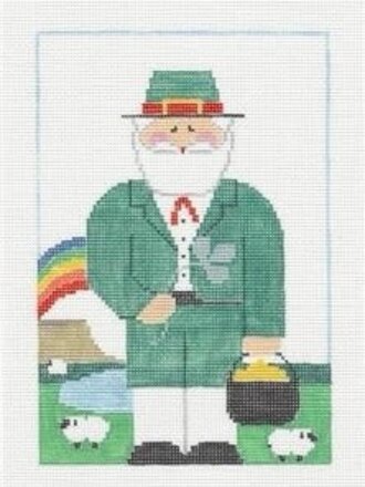 CX208 Irish Leprechaun Santa