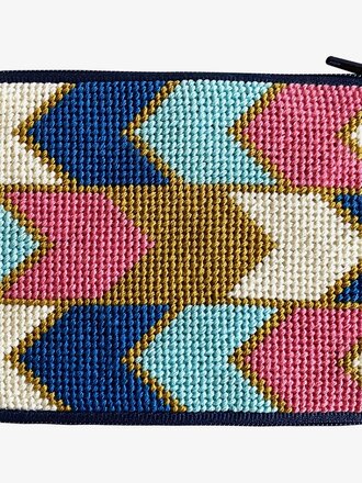 Alice Peterson SZ238 Geometric Arrows Coin Purse