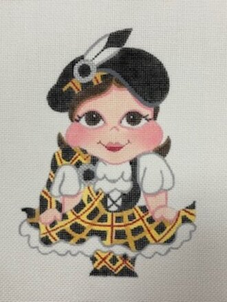 HO377 Scottish Wide-Eyed Girl