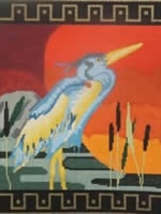 SALE 168A Bird at Sunset