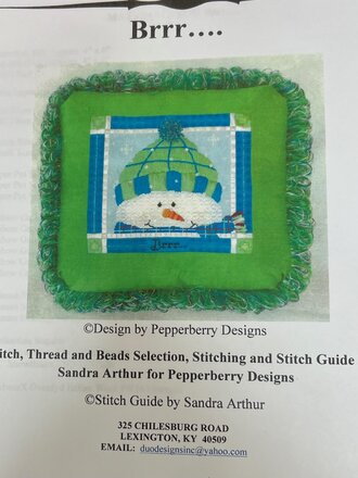 SN01 Brrr Stitch Guide