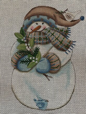 Painted Pony Designs SN04A Mistletoe Snowman