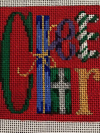 CT1197R Cheer Square Ornament