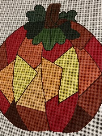 Austin Needleworks KG3104 Patchwork Pumpkin