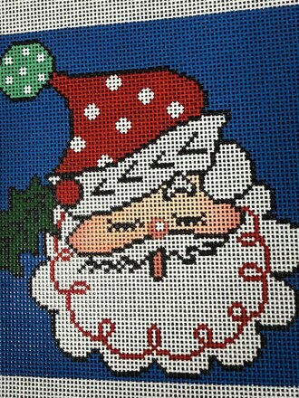 PD2 Polka Dot Sleeping Santa