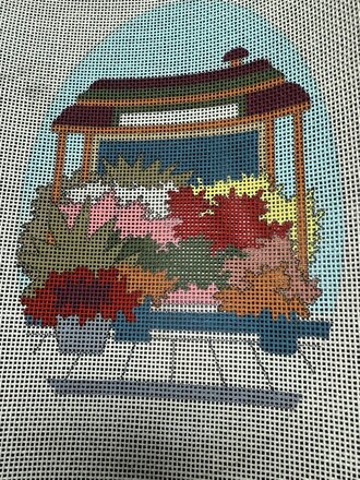 Peter Ashe PASF12 Flower Cart Oval 13M Studio Worn