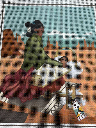 SALE Navajo Mother with Child