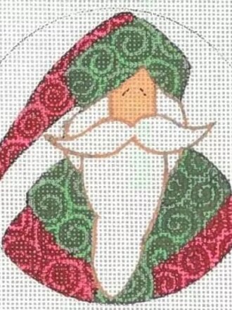 CB317 Texas Santa Ornament