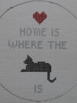 Kristine Kingston KKO104 Home is Where the Cat Is