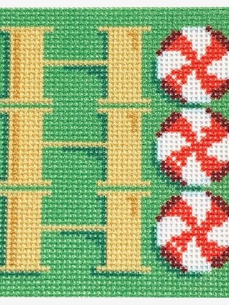 Needlepoint To Go TS319 Ho Ho Ho Square