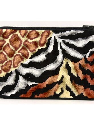 Alice Peterson SZ549 Animal Skins Cosmetic Case Kit