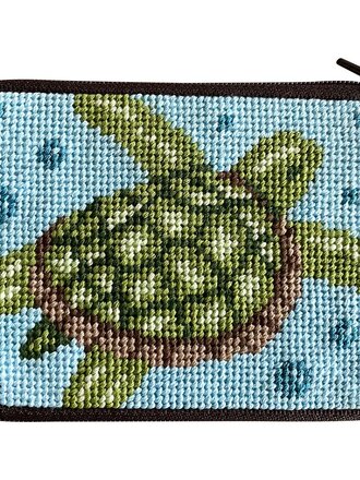 Alice Peterson SZ240 Sea Turtle Card/Coin Case