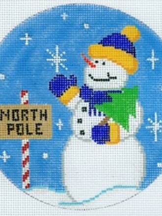 The Meredith Collection XO186E Snowman North Pole
