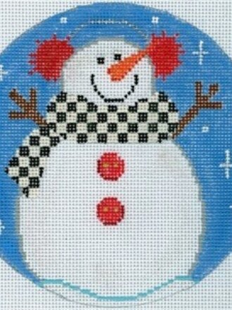 The Meredith Collection XO186D Snowman w/Ear Muffs