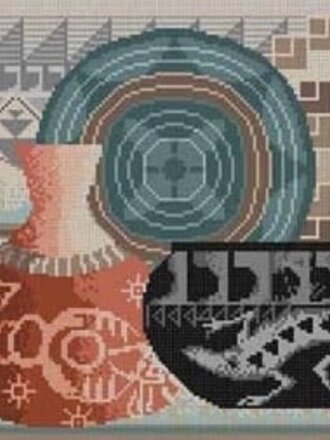 The Meredith Collection I094 Indian Still Life 13 ct