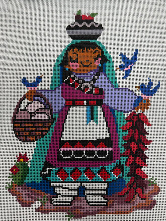 Tapestry Fair ASM17 Girl from Taos