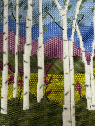 Twisted Stitches Spring Aspens Stitch Guide