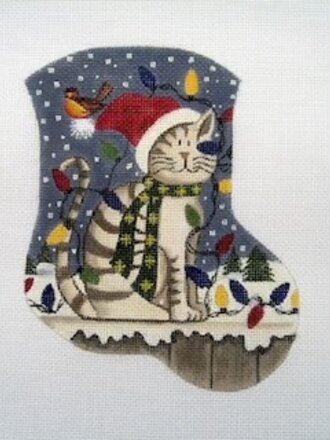 Danji Designs LK10 Christmas Kitty Mini Stocking