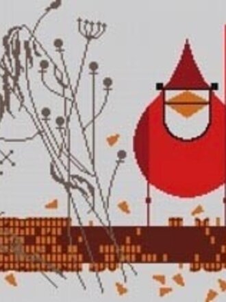 The Meredith Collection CHC096 Cardinal On The Corn 13 M