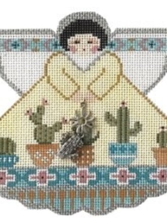 Painted Pony Designs PP996LC Cactus Flower Angel