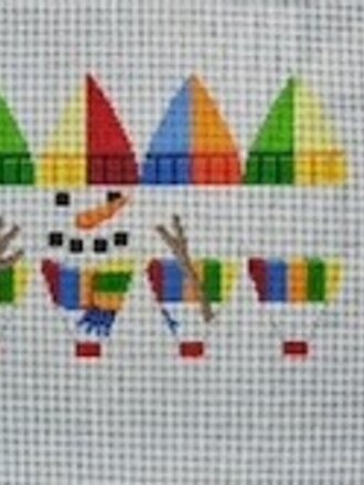 Susan Roberts 5298 Snowman Face Hot Air Balloon