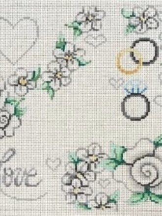 Patti Mann 11855 Wedding Pillow