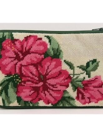 SZ520 Hibiscus Purse/Cosmetic Case