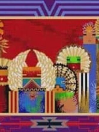 Treglown I076 Kachina & Yei god