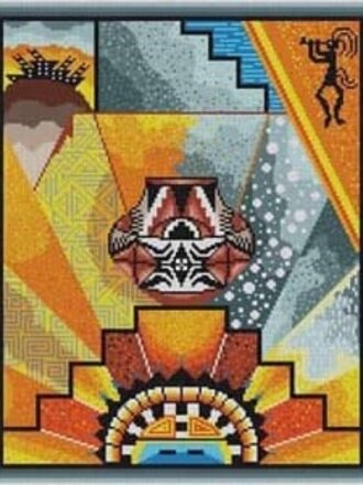The Meredith Collection I069 sunrise Kachina/Pot