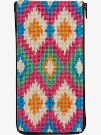 SZ486 Ikat Eyeglass Case