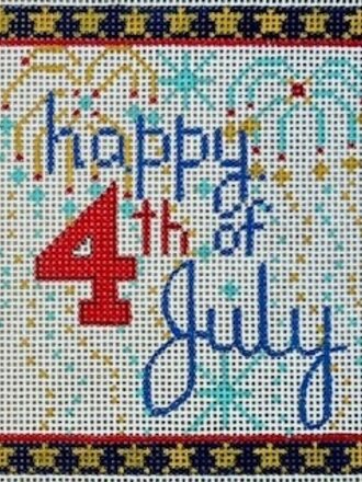 Danji Designs CH1181 Happy 4th of July Square
