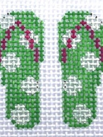 Danji Designs HB27 Green Flip Flops Mini