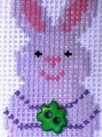 Danji Designs HB44 Lavender Bunny Smiles Mini