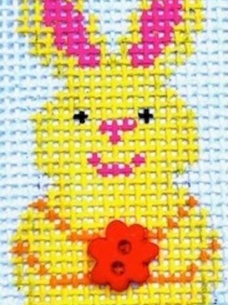 Danji Designs HB40 Yellow Bunny Smiles Mini