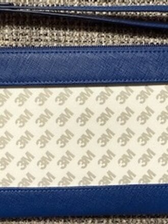 Bradley Leather Pouch - Blue