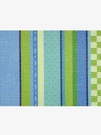 Bradley TS576C Stitch Stripe Clutch Insert - Cool