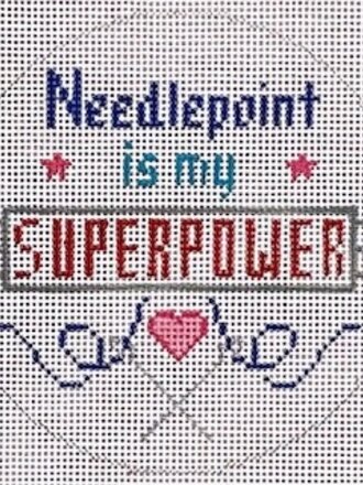 Danji Designs ZIA169 Needlepoint Superpower