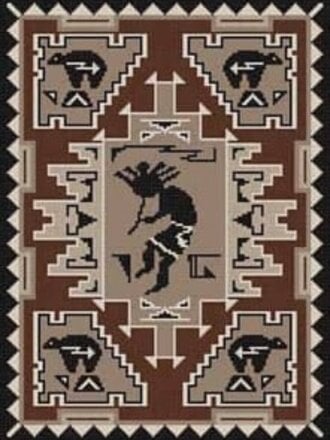 The Meredith Collection I102 Kokopelli Bear Fetish 13ct